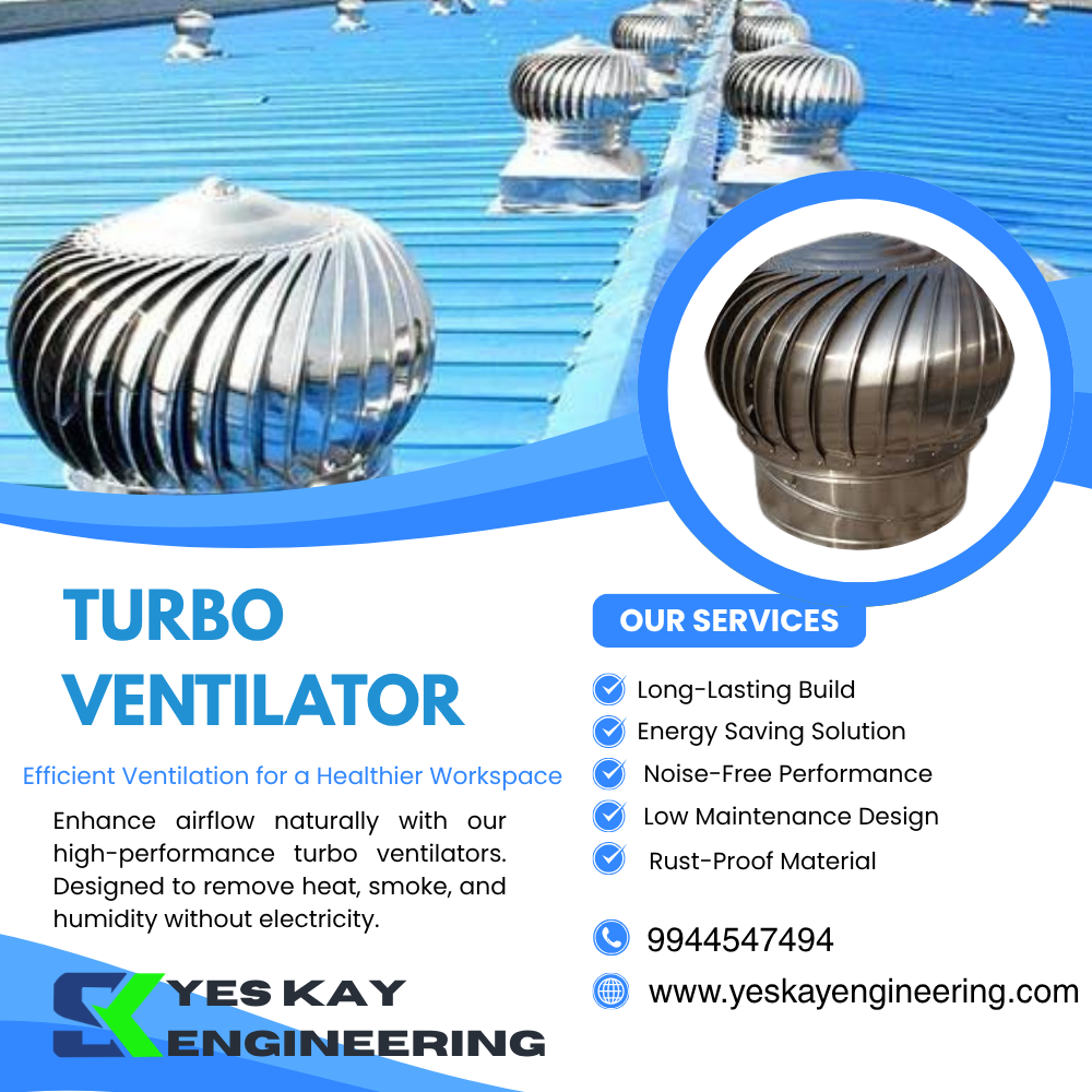 Turbo Ventilator in Kerala