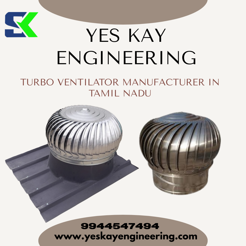 Turbo Ventilator Manufacturer in Tamil Nadu