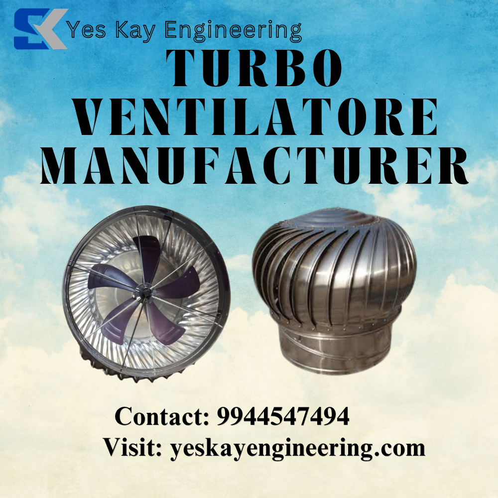 Turbo Ventilator Manufacturer in Kerala