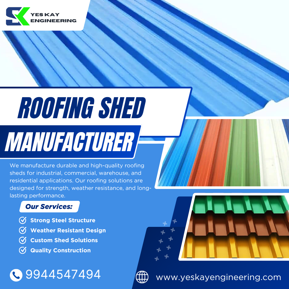 Roofing Shed Manufacturer