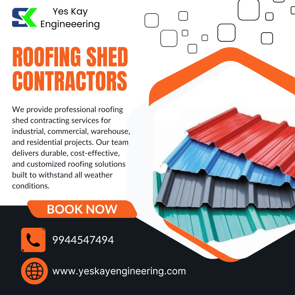 Roofing Shed Manufacturer In Tamil Nadu