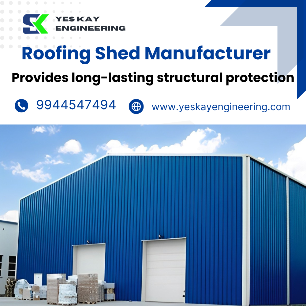 Industrial Roofing Shed Contractor in Coimbator 