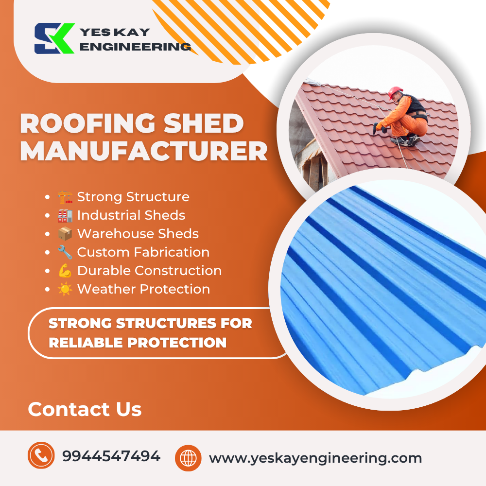 Roofing Shed Services In Tamil Nadu