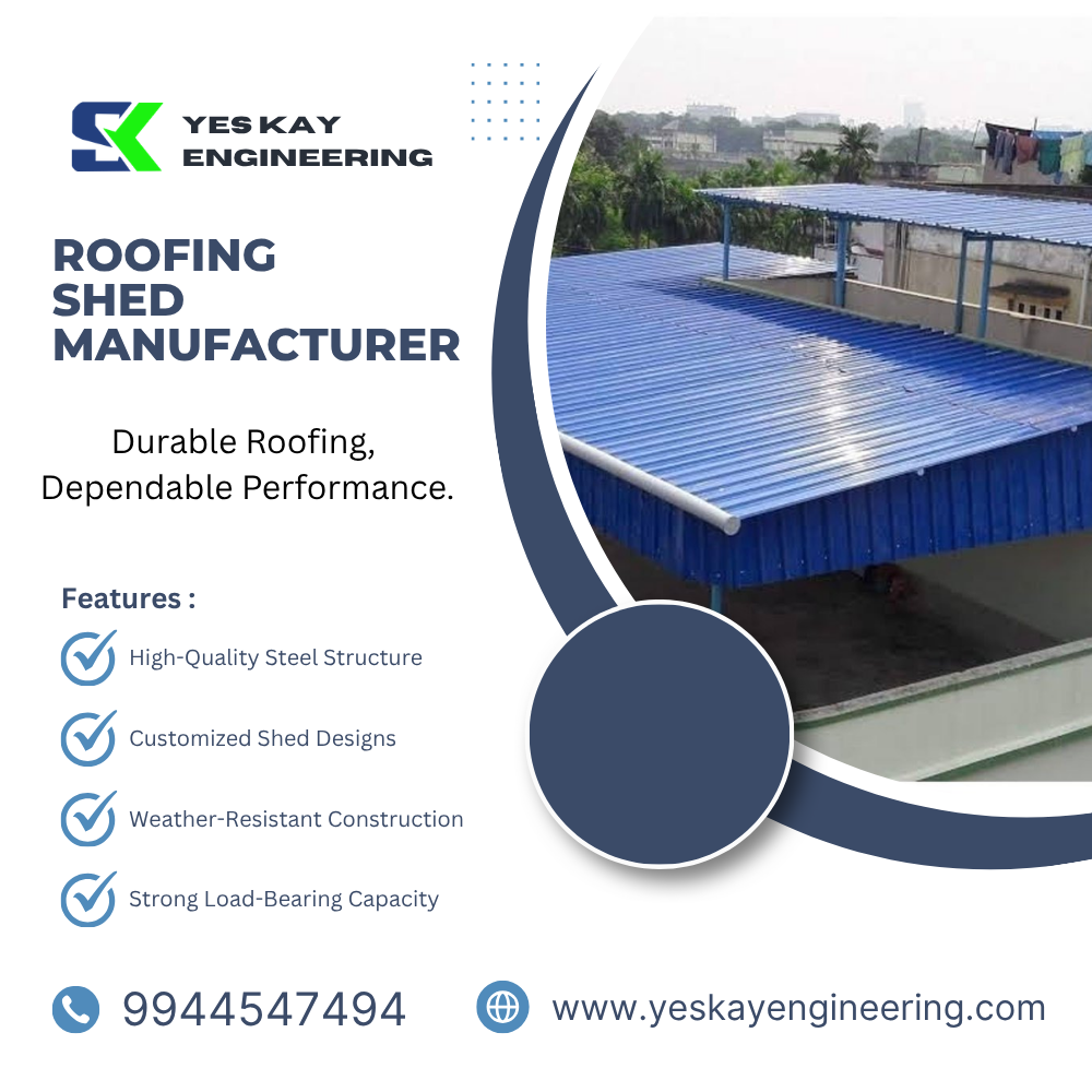 Roofing Shed Services In Coimbatore